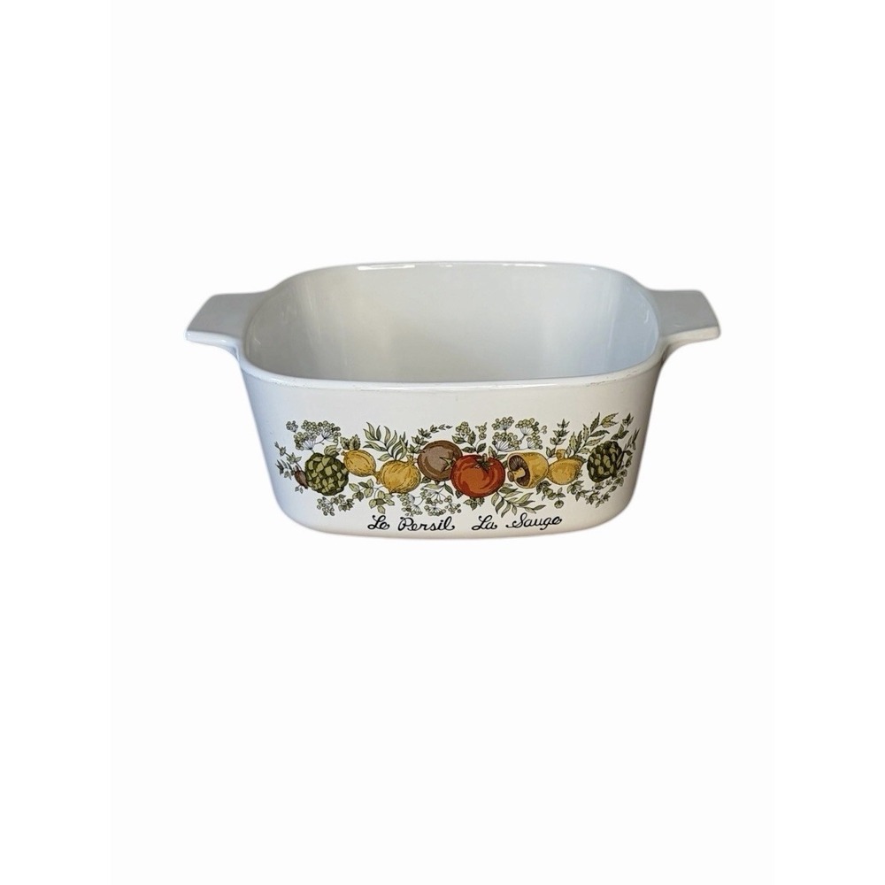 Corning‎ Ware Spice of Life Le Persil La Sauge 1.5 Quart A-1-1/2-B VINTAGE